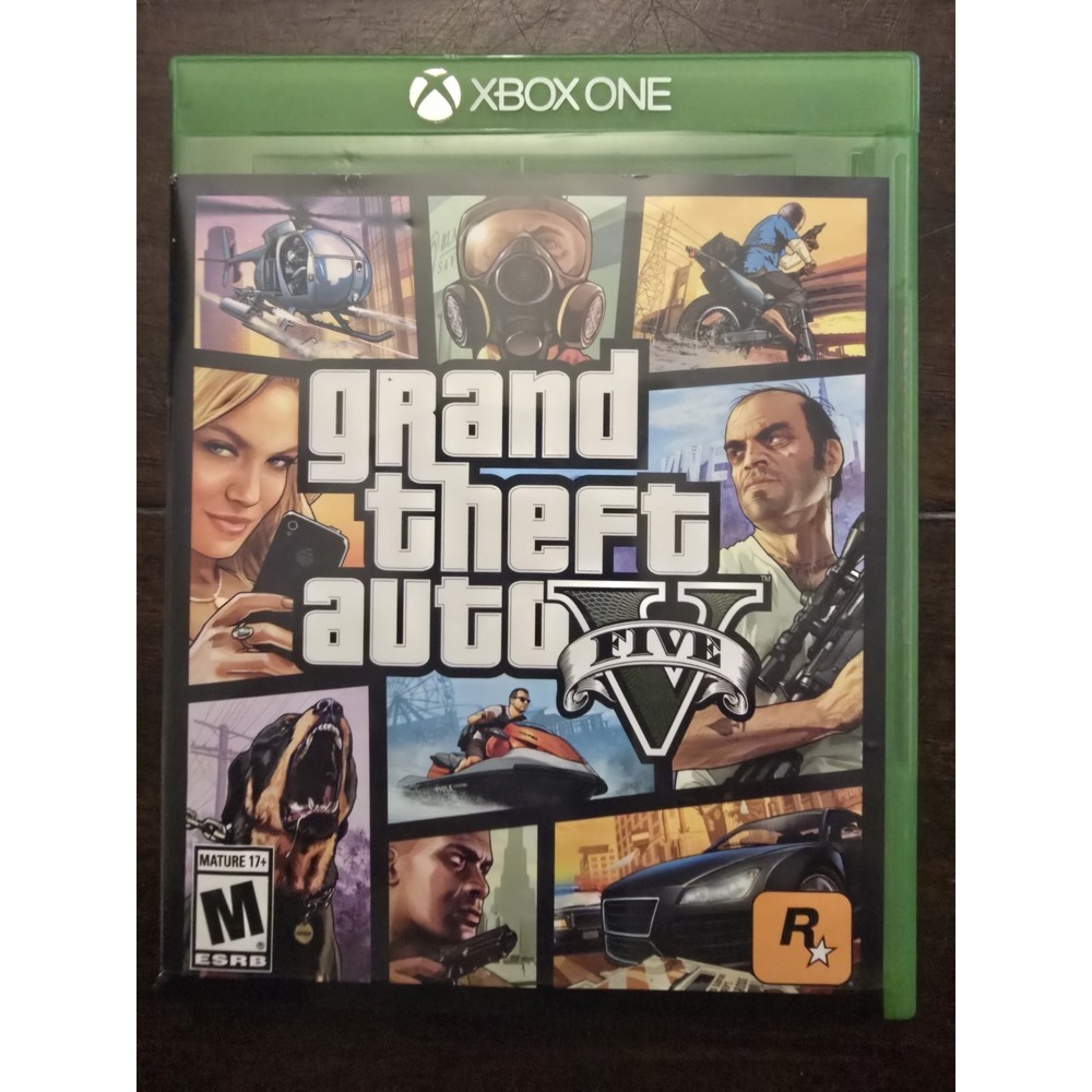 Grand Theft Auto V GTA 5 (Microsoft Xbox‎ One, 2014)